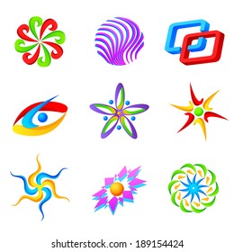 vector illustration of abstract business design element