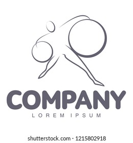 Vector illustration of abstract business Icon. The brand of the company. Company identity. Icon isolated on white background. Graphic design editable for your design.