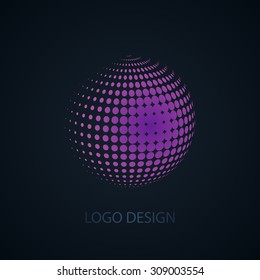 Vector illustration of abstract business logo.