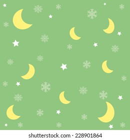Vector illustration abstract Christmas and baby Background - eps10