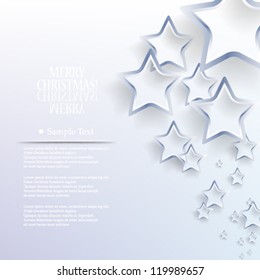 Vector illustration abstract Christmas background concept design - eps10