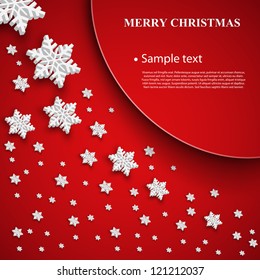 Vector illustration abstract Christmas Background - eps10