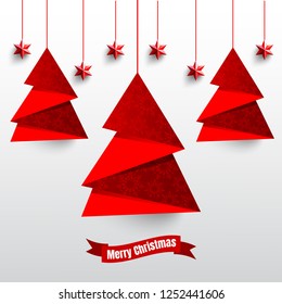 Vector illustration abstract Christmas Background