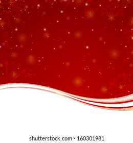 Vector Illustration of an Abstract Christmas Background