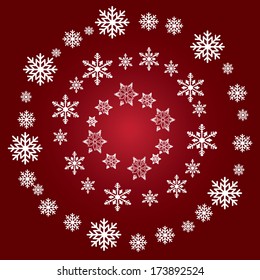 Vector illustration abstract Christmas Background - eps10 