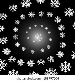 Vector illustration abstract Christmas Background - eps10