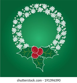 Vector illustration abstract Christmas Background - eps10