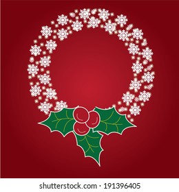 Vector illustration abstract Christmas Background - eps10