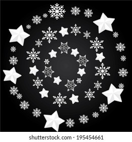 Vector illustration abstract Christmas Background - eps10