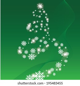 Vector illustration abstract Christmas Background - eps10