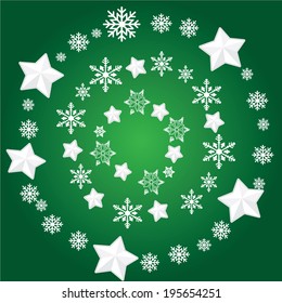 Vector illustration abstract Christmas Background - eps10 