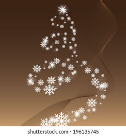 Vector illustration abstract Christmas Background - eps10