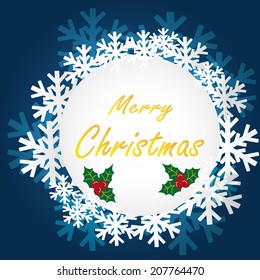 Vector illustration abstract Christmas Background