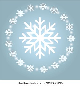Vector illustration abstract Christmas Background - eps10