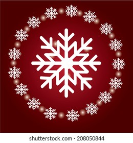 Vector illustration abstract Christmas Background - eps10
