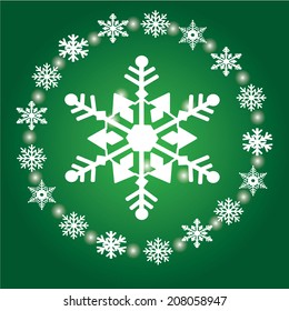 Vector illustration abstract Christmas Background - eps10