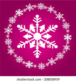 Vector illustration abstract Christmas Background - eps10