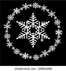 Vector illustration abstract Christmas Background - eps10