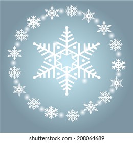 Vector illustration abstract Christmas Background - eps10