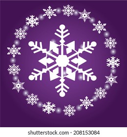 Vector illustration abstract Christmas Background - eps10