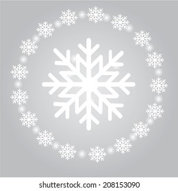 Vector illustration abstract Christmas Background - eps10