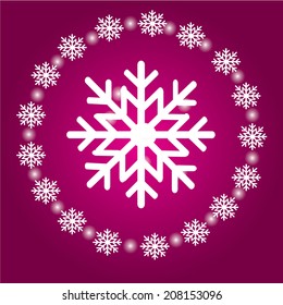 Vector illustration abstract Christmas Background - eps10