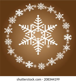 Vector illustration abstract Christmas Background - eps10