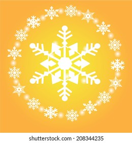 Vector illustration abstract Christmas Background - eps10