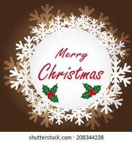 Vector illustration abstract Christmas Background - eps10
