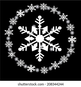 Vector illustration abstract Christmas Background - eps10