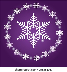 Vector illustration abstract Christmas Background - eps10