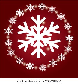 Vector illustration abstract Christmas Background - eps10