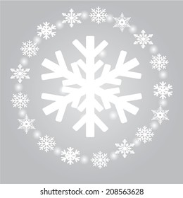 Vector illustration abstract Christmas Background - eps10