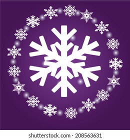 Vector illustration abstract Christmas Background - eps10