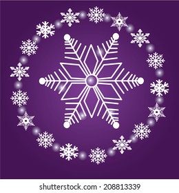 Vector illustration abstract Christmas Background - eps10