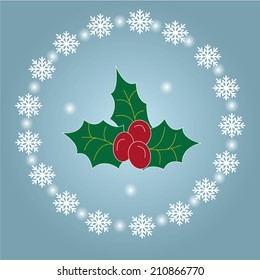Vector illustration abstract Christmas Background - eps10