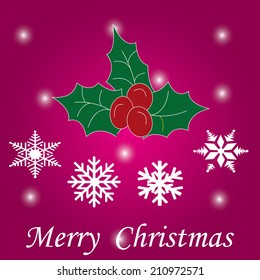 Vector illustration abstract Christmas Background - eps10