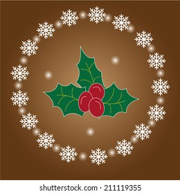 Vector illustration abstract Christmas Background - eps10