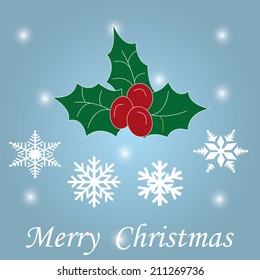 Vector illustration abstract Christmas Background - eps10