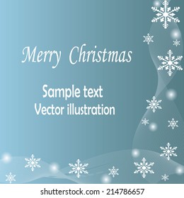 Vector illustration abstract Christmas Background - eps10