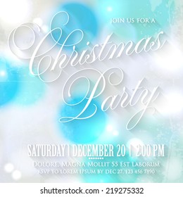 Vector illustration abstract Christmas Background 