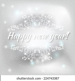 Vector illustration of abstract Christmas Background