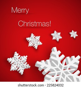 Vector illustration abstract Christmas Background