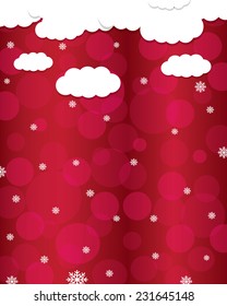Vector illustration abstract Christmas Background - eps10