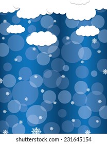 Vector illustration abstract Christmas Background - eps10