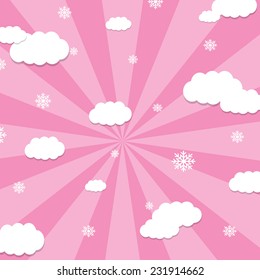 Vector illustration abstract Christmas Background - eps10