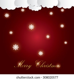 Vector illustration abstract Christmas Background - eps10