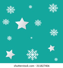 Vector illustration abstract Christmas Background - eps10