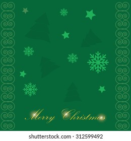 Vector illustration abstract Christmas Background - eps10