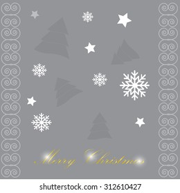 Vector illustration abstract Christmas Background - eps10